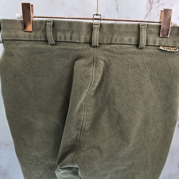 Platinum Breeches Womens 28 Riding Pants Brown Tan Seat Equestrian Jodhpurs JPC - Picture 7 of 13